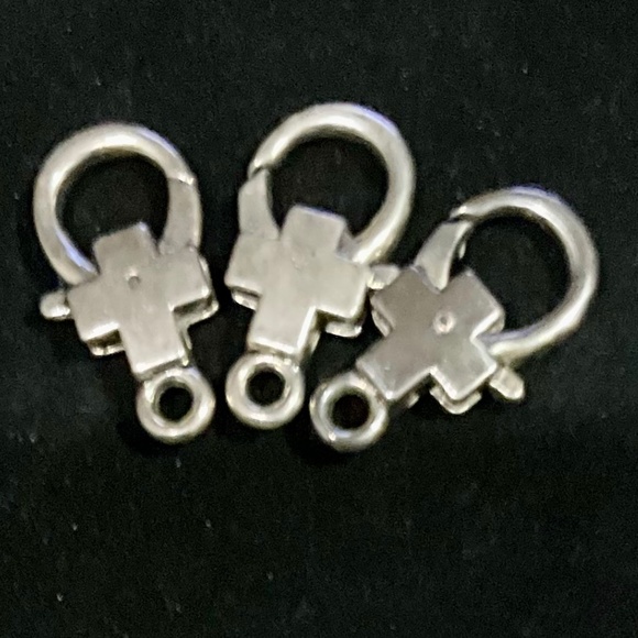 Jewelry Making: 17 Silver Quality Crystal Magnetic, Lobster & S-Clasps - Picture 6 of 8